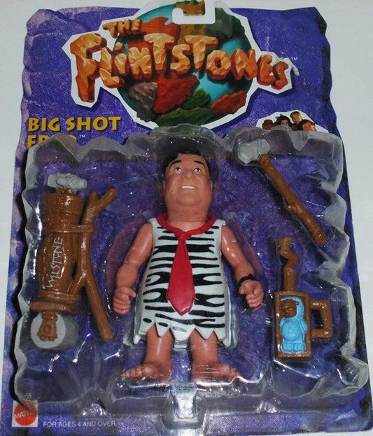 Mattel 1993 The Flintstones Big Shot Fred Action Figure