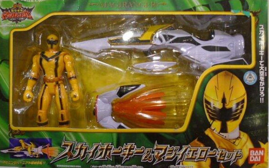 Bandai Power Rangers Mystic Force Magiranger Magi Yellow Fighter Action Figure