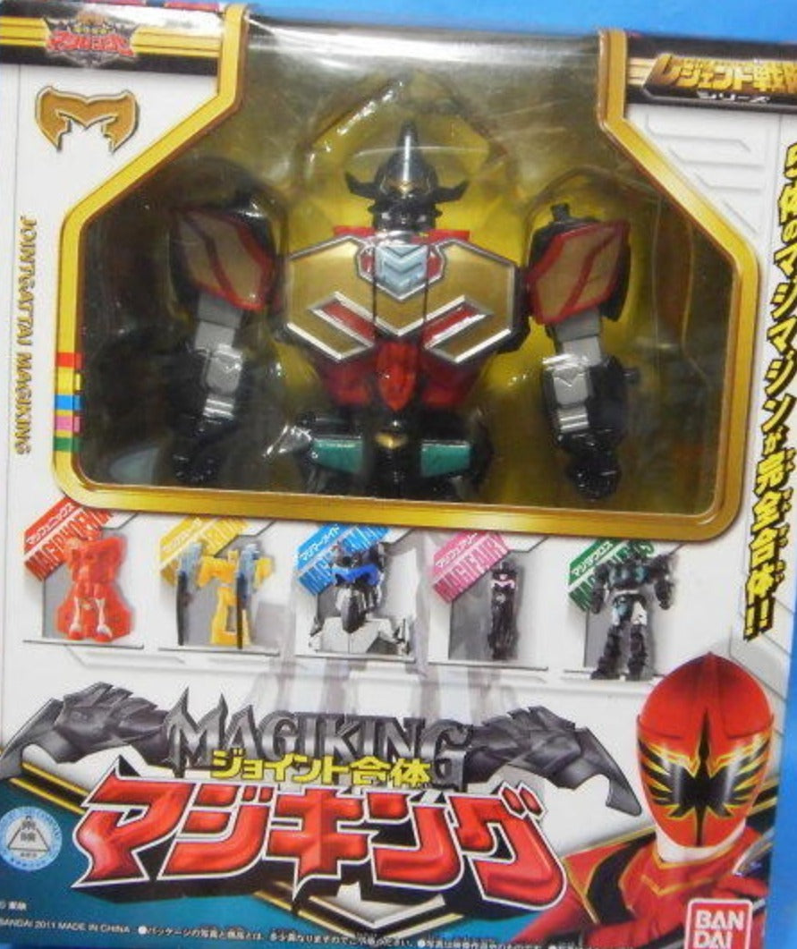 Bandai Power Rangers Mystic Force Magiranger Megazord Magiking Action ...