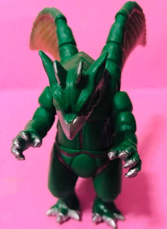 Bandai Power Rangers Lost Galaxy Gingaman Green Beast Gingaleon 6" Soft Vinyl Action Figure