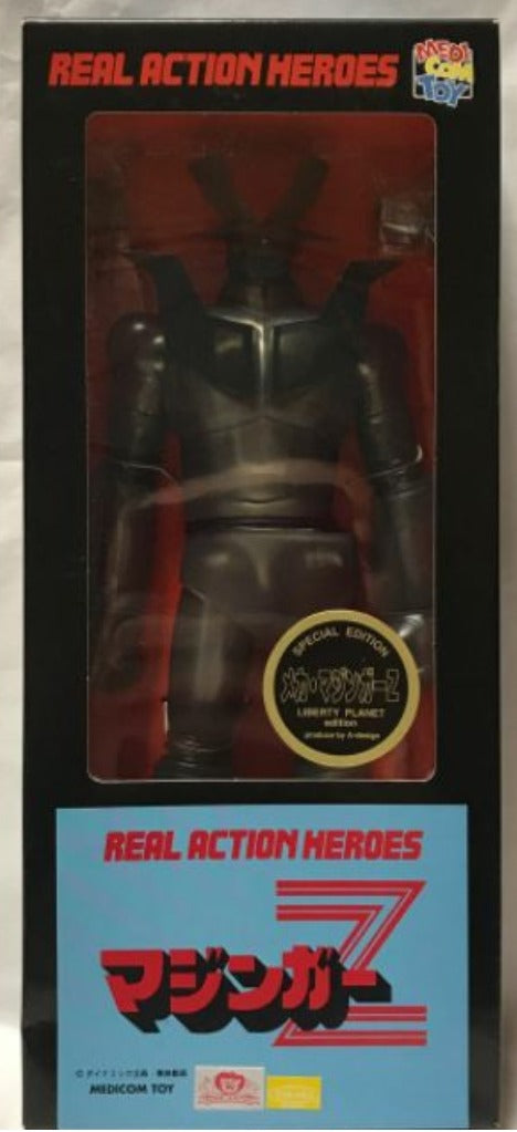Medicom Toy 12" RAH Real Action Heroes Mazinger Z Crystal Black Limited Edition Action Figure