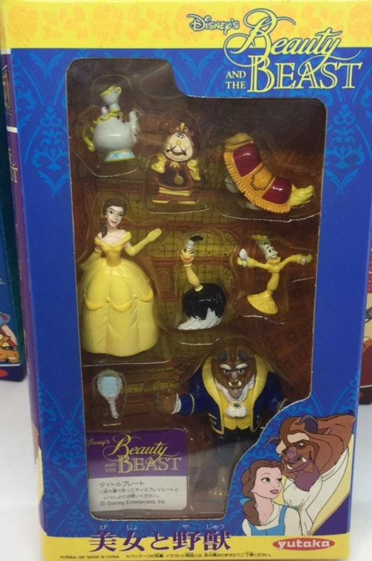 Yutaka 1995 Disney Video Tape Character Collection Vol 15 Beauty And The Beast Trading Figure