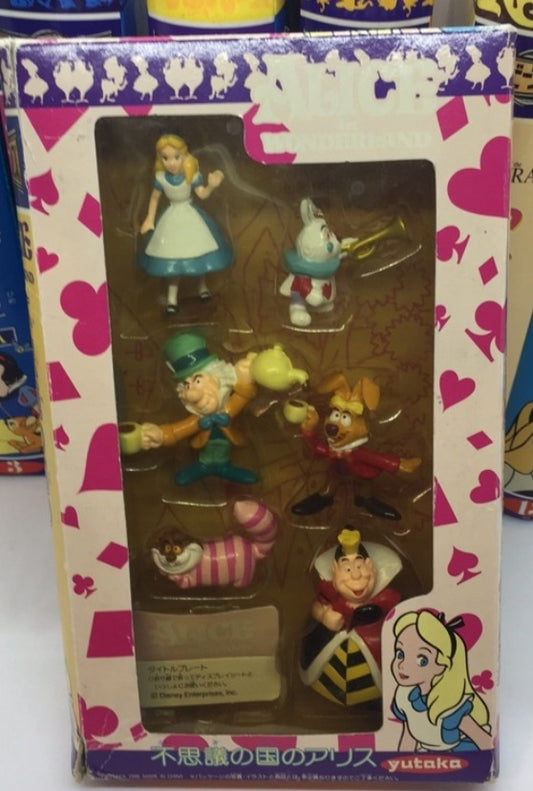 Yutaka 1995 Disney Video Tape Character Collection Vol 8 Alice in Wonderland Trading Figure