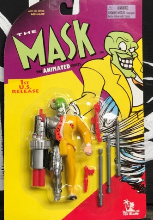 Toy Island The Mask Animated Series Cyborg Mask Action Figure