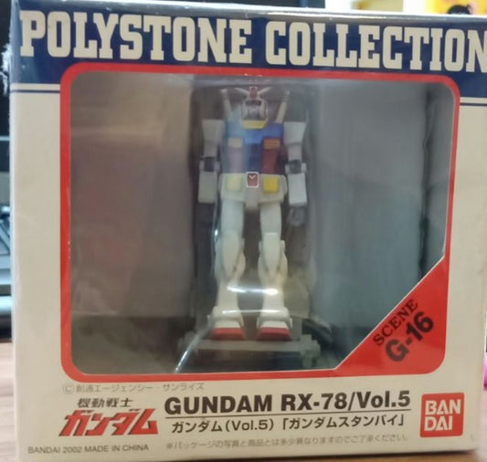 Bandai Polystone Collection Scene G-16 Mobile Suit Gundam RX-78 Vol 5 Trading Figure