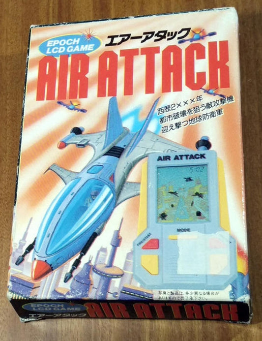 Epoch Air Attack LCD LSI Electronic Handheld Game