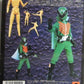 Ohtsuka Kikaku Hyper Hero Real Action Doll Collection Series Himitsu Sentai Goranger Gorenger Green Ranger Fighter Figure