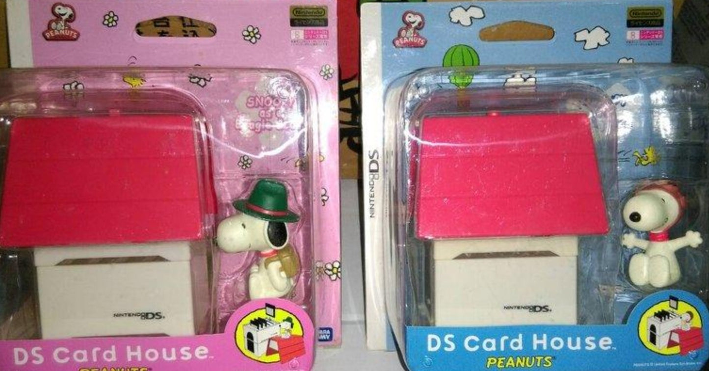 Nintendo The Peanuts Snoopy DS Card House 2 Trading Figure Set