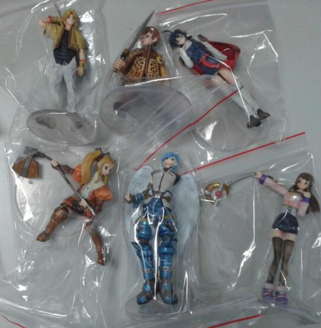 Square Enix Radiata Stories Star Ocean Trading Arts 6 Collection Figure Set Used