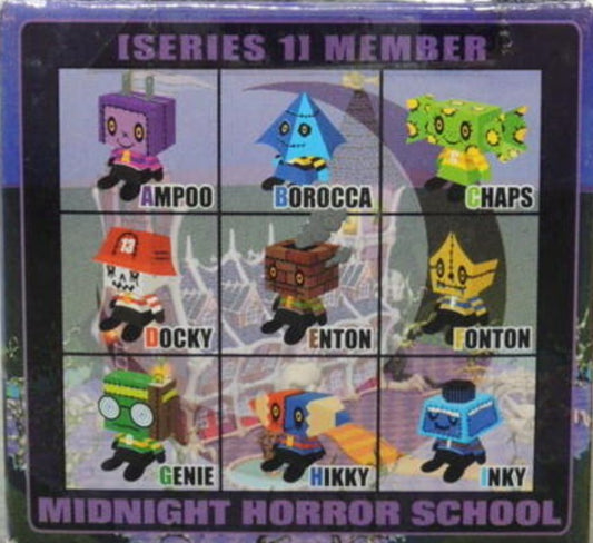 Medicom Toy Midnight Horror School Series 1 9 Trading Figure Set