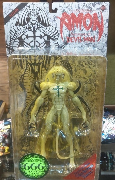 Fewture Devilman Go Nagai Amon Saylos 666 Exclusive Phantom Glow ver Trading Figure