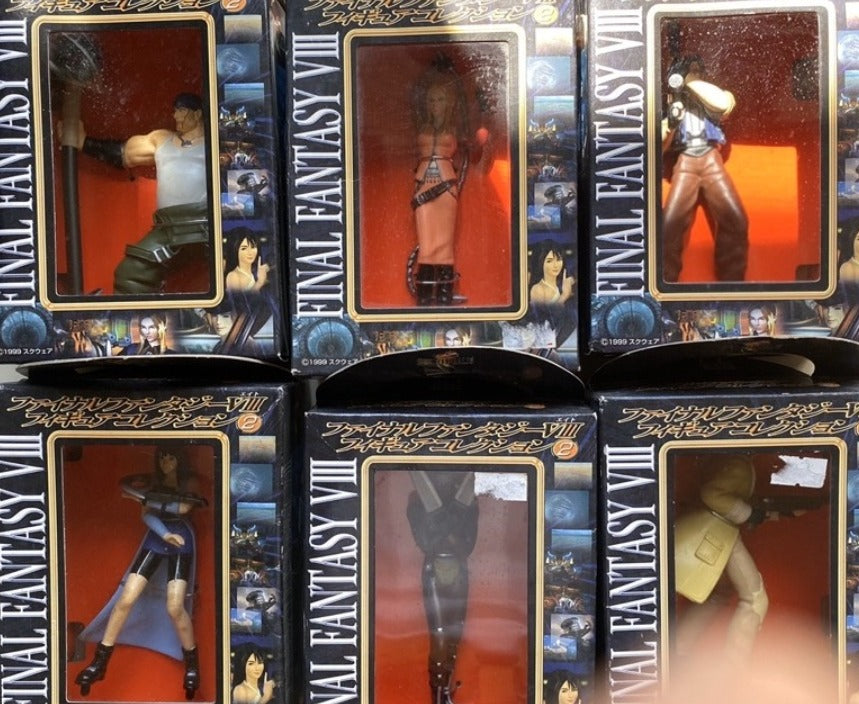 Banpresto 1999 Final Fantasy VIII 8 6 Mini Trading Figure Set