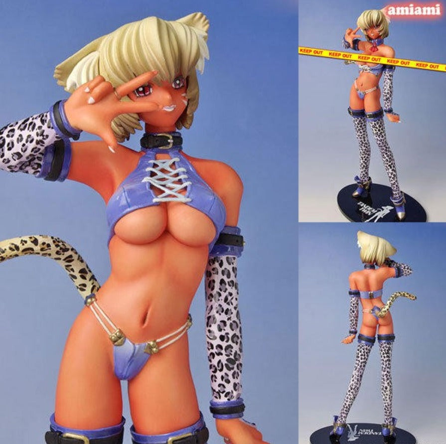 Yamato Tandem Twin 1/6 Pvc Animal Girls Leopard Sharon ver Collection Figure