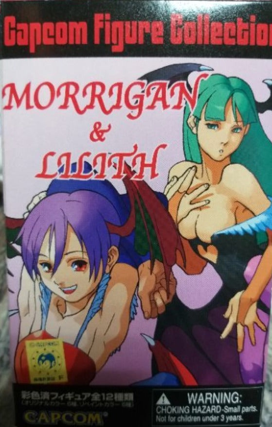 Capcom Collection Darkstalkers Vampire Savior Morrigan & Lilith 6 Trading Figure Set Used