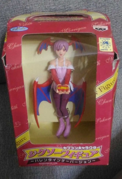 Banpresto Capcom Vampire Savior Darkstalkers Lilith Valentine 2P ver Pvc Figure