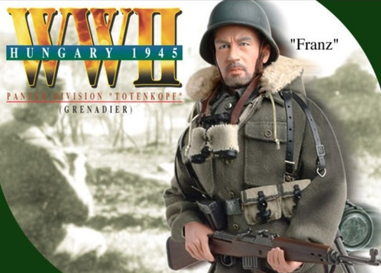 Dragon 1/6 12" WWII Hungary 1945 Panzerdivision Totenkopf Grenadier Franz Action Figure