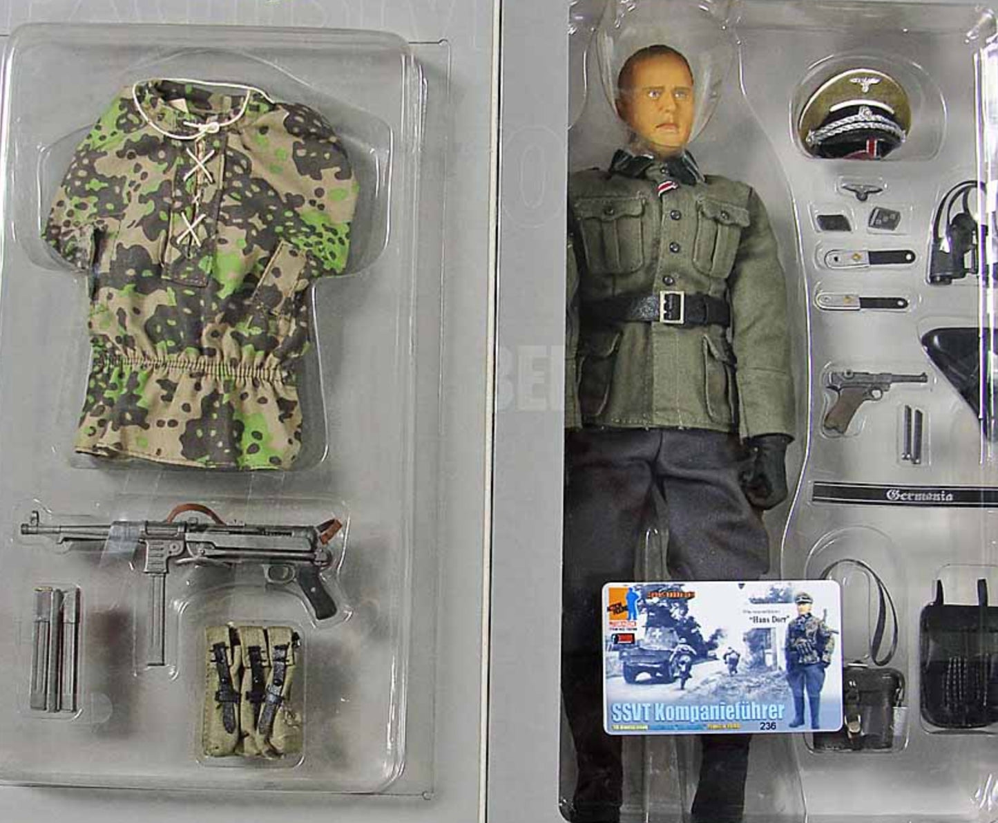 Dragon 1/6 12" WWII Cyber Hobby Exclusive SSVT Kompaniefuhrer Hans Dorr Action Figure