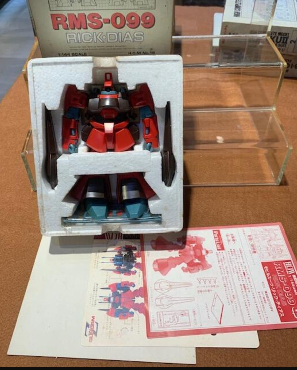 Bandai 1/144 HCM High Complete Model Mobile Suit Z Gundam RMS-099 Rick Dias Action Figure