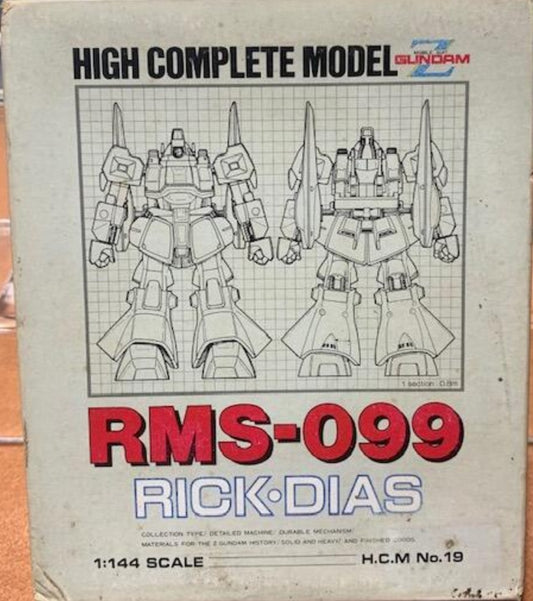 Bandai 1/144 HCM High Complete Model Mobile Suit Z Gundam RMS-099 Rick Dias Action Figure