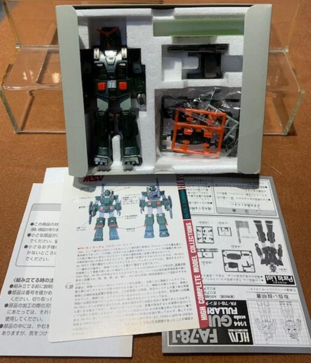 Bandai 1/144 HCM High Complete Model Mobile Suit Gundam Fullarmor Type FA-78-1 Action Figure