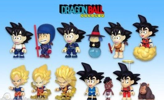 Unifive Dragon Ball Z Big Head Series 1 10+1 Secret 11 Mini Trading Figure Set