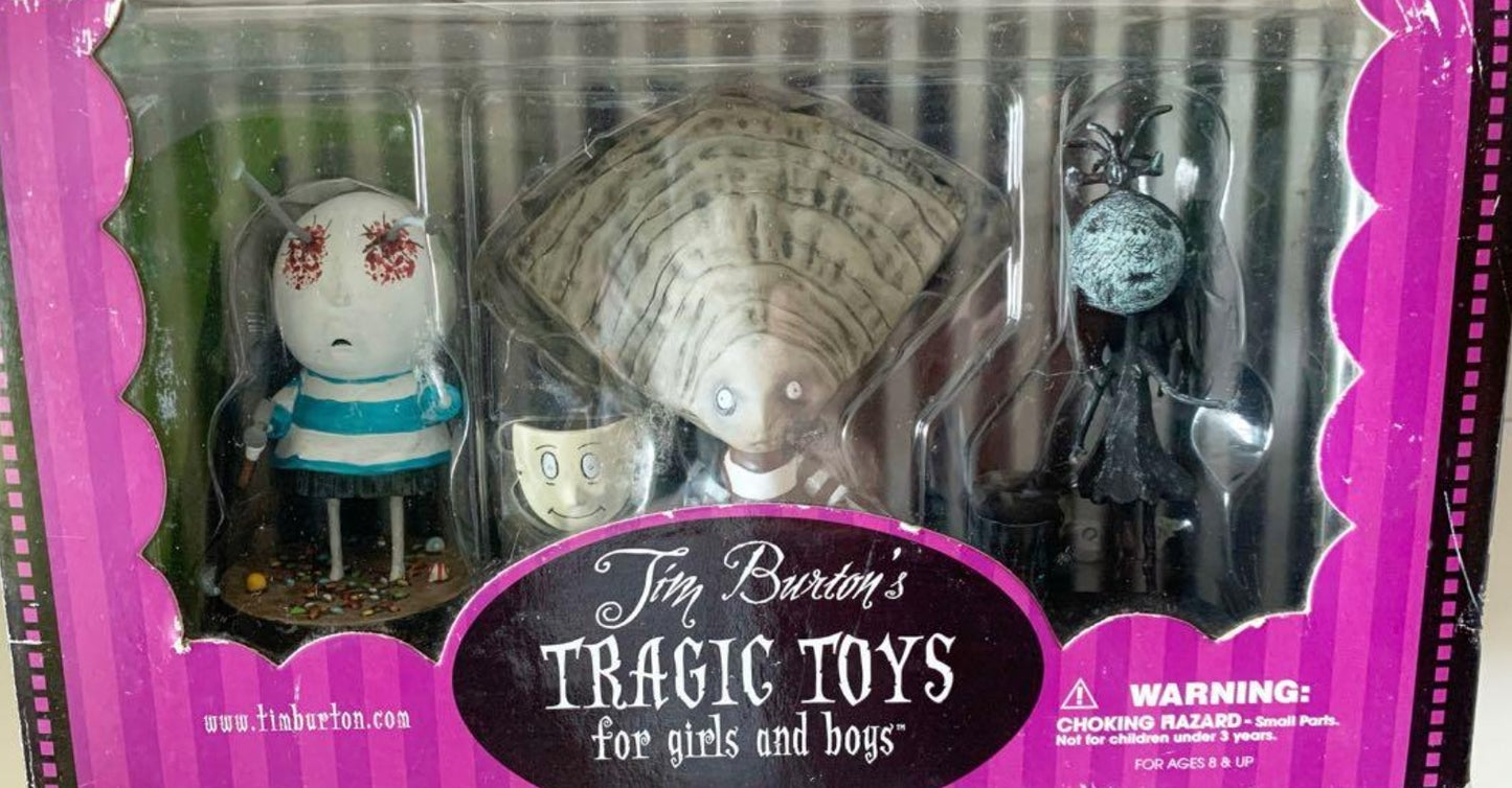 Tim Burton's Tragic Toys Trading Figure Set Type D