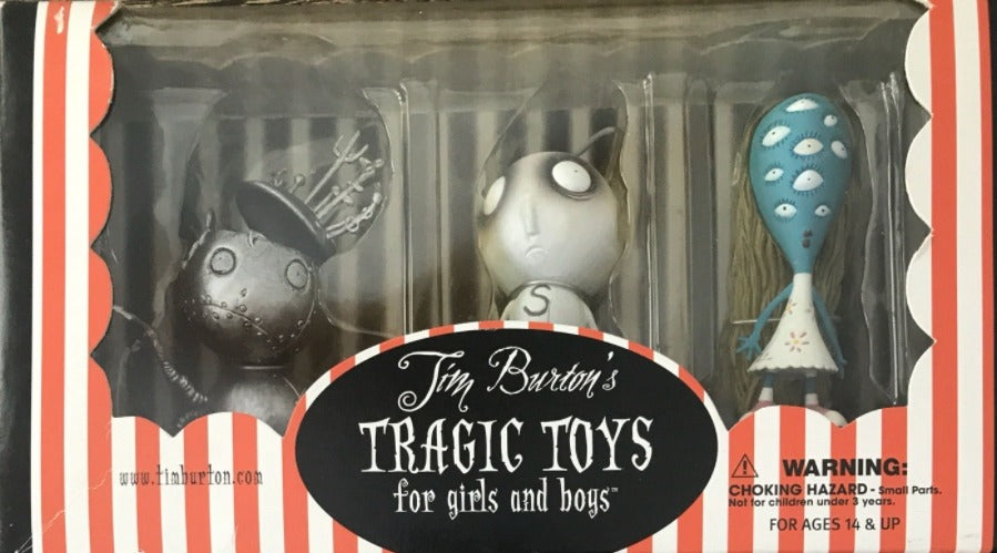 Tim Burton's Tragic Toys Trading Figure Set Type A