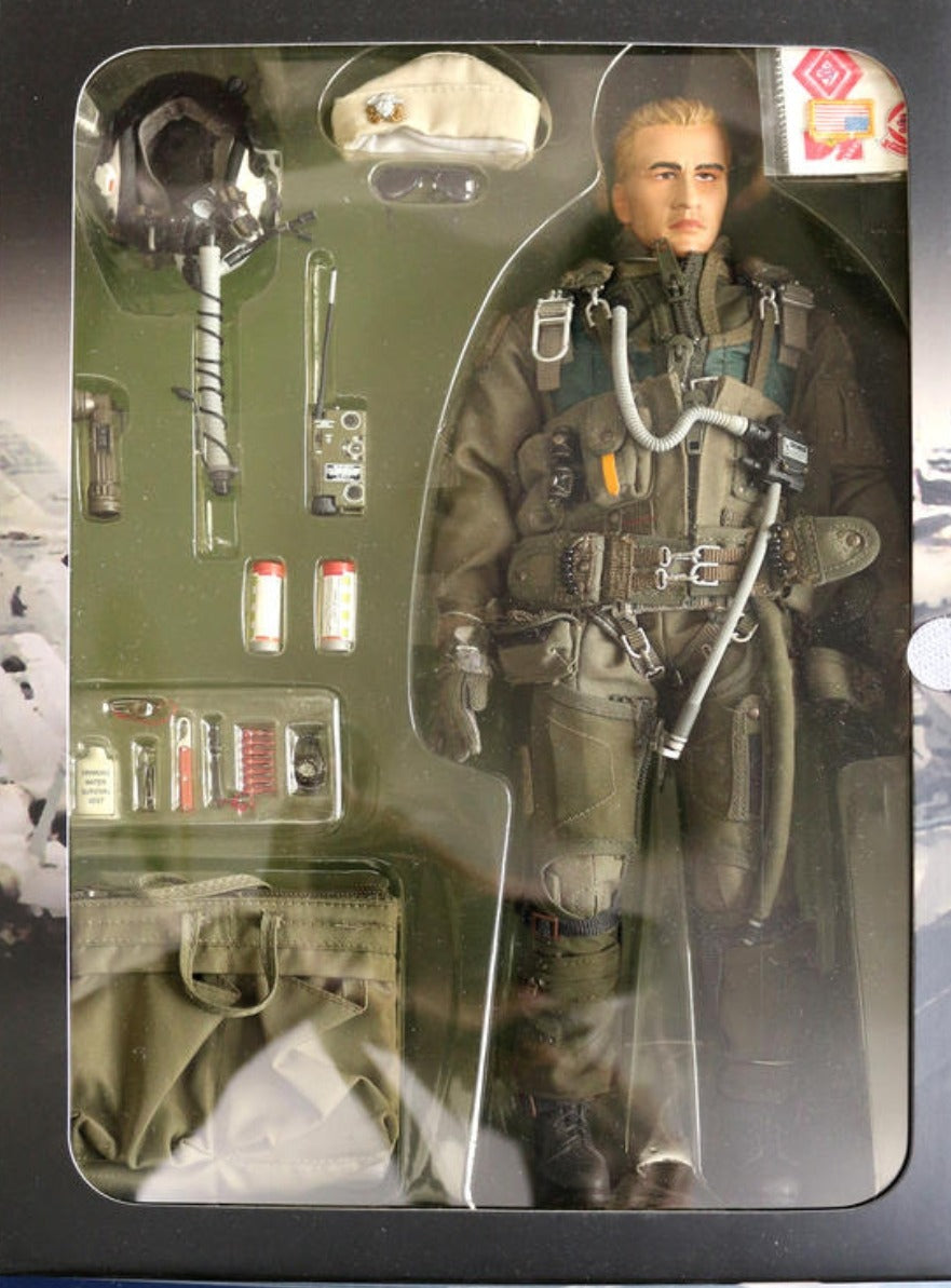 Hot Toys 1/6 12" US Aircrew F/A-18 Hornet Aviator The Sky Fighter Action Figure