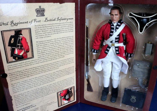 Sideshow 1/6 12" Fife & Drum Collection 64th Regiment of Foot British Infantryman Collectible Action Figure
