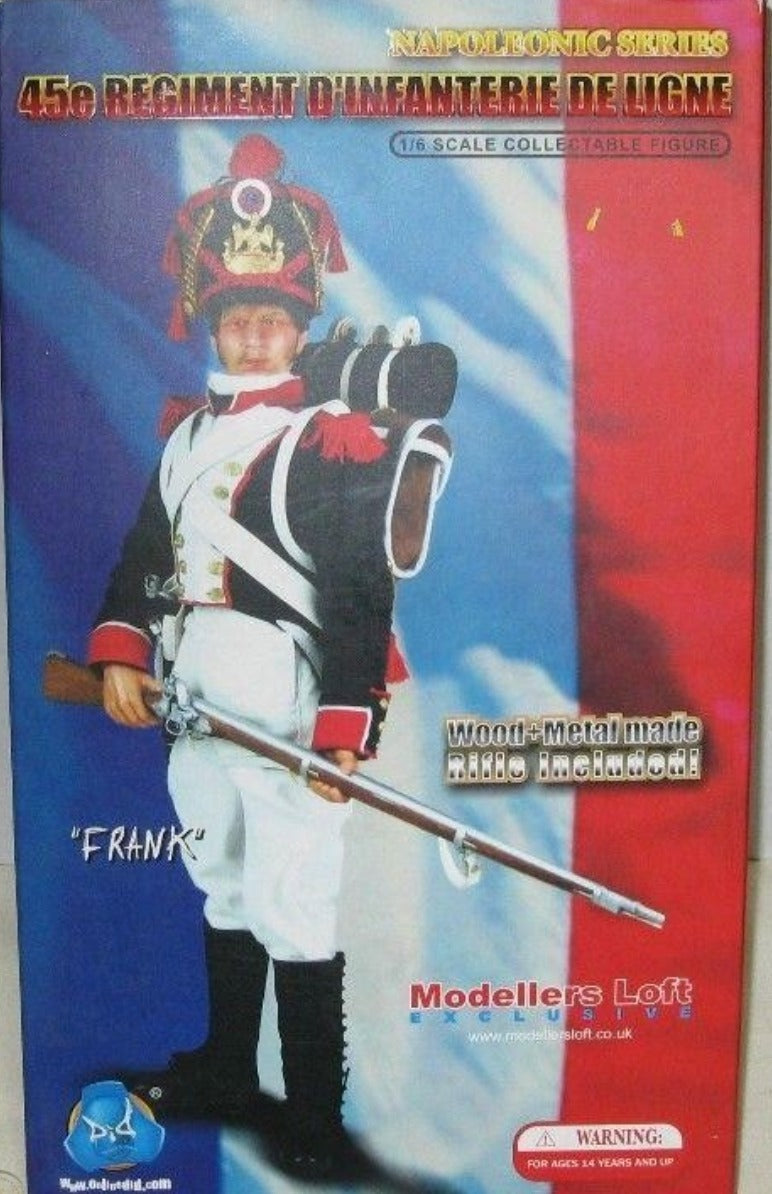 DID 1/6 12" Napoleonic Series 45e Regiment D'infanterie De Ligne Modellers Loft Exclusive Frank Action Figure