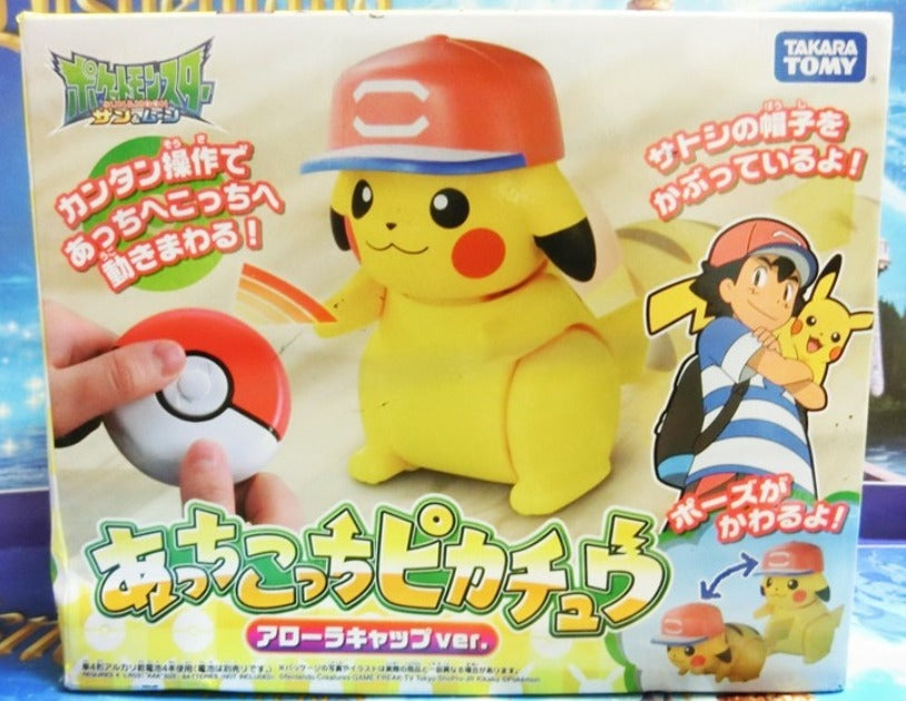 Takara Tomy Pokemon Pocket Monster Radio Control Pikachu w/ Cap ver Action Figure