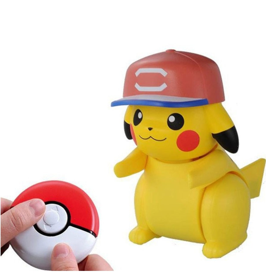 Takara Tomy Pokemon Pocket Monster Radio Control Pikachu w/ Cap ver Action Figure