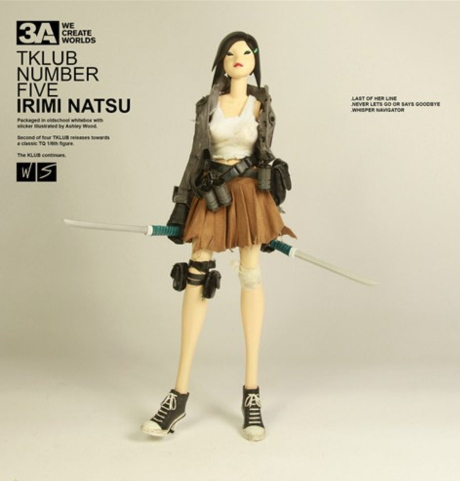 ThreeA 3AA Toys 1/6 12" Ashley Wood Tomorrow Queen TKLUB Number Five Irimi Natsu ver Vinyl Action Figure