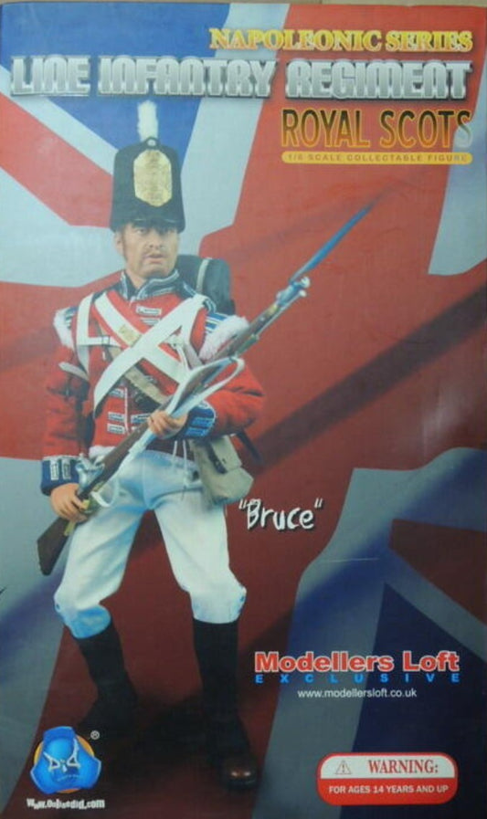 DID 1/6 12" Napoleonic Series Line Infantry Regiment Royal Scots Modellers Loft Exclusive Bruce Action Figure