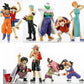 Bandai 40th Weekly Jump Dragon Ball Z DBZ x One Piece Part 1 & Part 2 10 Trading Figure Set