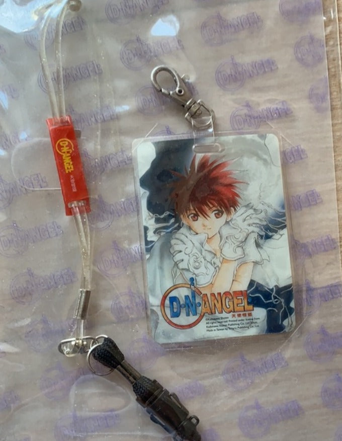 D.N.Angel Yukiru Sugisaki Card Holder & Strap Figure