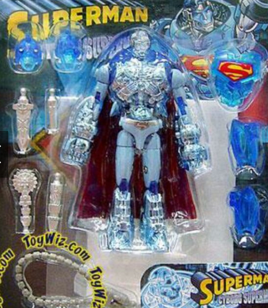 Takara 1/18 Microman Micro Action Series MA-37 Cyborg Superman Figure