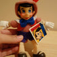 Vintage Walt Disney Pinocchio Key Chain Holder Plush Doll Figure