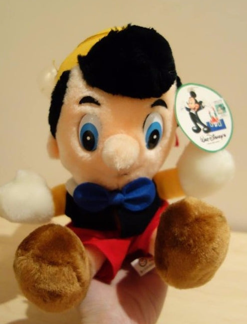 Vintage Walt Disney Pinocchio Plush Doll Figure