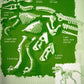Mattel Walt Disney Dinosaur Velociraptor Skeleton GID Model Kit Figure