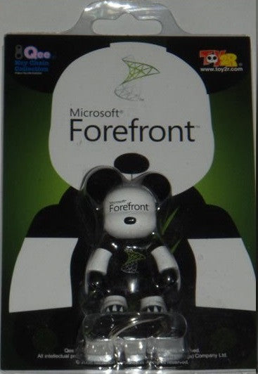 Toy2R 2008 Qee Key Chain Collection Microsoft Forefront 2.5" Mini Figure - Lavits Figure
 - 2