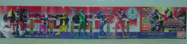 Bandai Power Rangers Dekaranger SPD Space Patrol Delta HG Gashapon 6 Trading Figure Set - Lavits Figure
 - 2