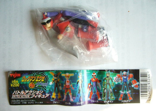 Yujin Capcom Axess Megaman Rockman Exe Gashapon Bruce Mini Trading Figure - Lavits Figure
