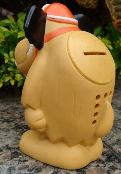 1995 Wacky Races Muttley Dog 5" Soft Vinyl Coin Bank Figure - Lavits Figure
 - 2