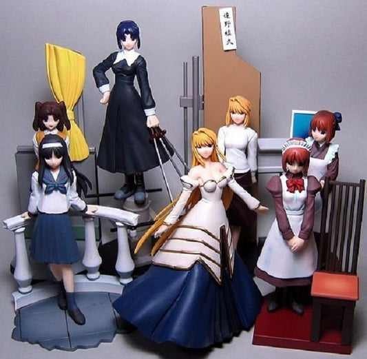 Yujin Type-Moon Tsukihime Melty Blood 7+1 Secret 8 Trading Collection Figure Set - Lavits Figure
 - 1