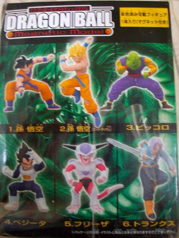 Bandai Dragon Ball Z DBZ Magnetic Model 6 Action Trading Collection Figure Set - Lavits Figure
 - 2