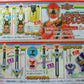 Bandai Power Rangers Mystic Force Magiranger Gashapon Real Change 5 Mini Weapon Trading Figure Set - Lavits Figure
 - 1