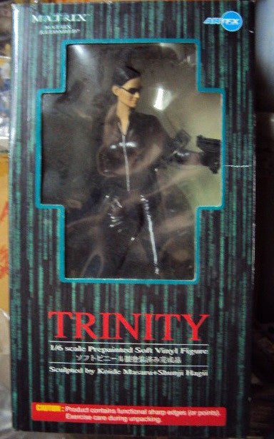 Kotobukiya Artfx 1/6 Matrix Reloaded Soft Vinyl Trinity Pvc Figure - Lavits Figure
