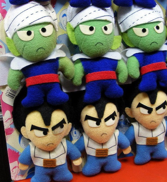 Bandai 1992 Dragon Ball  Kids12 Plush Doll Key Chain Holder Strap Figure Set Son Gohan Vegeta Trunks Piccolo Daimao - Lavits Figure
 - 3