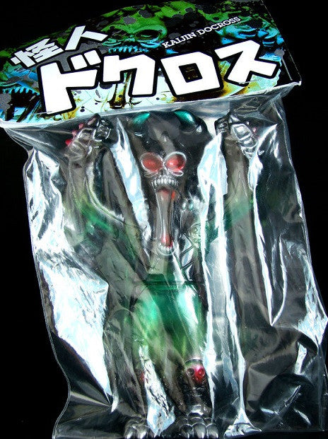 BLObPUS Monster Kaiju Kaijin Docross Green Ver 5" Vinyl Figure - Lavits Figure
